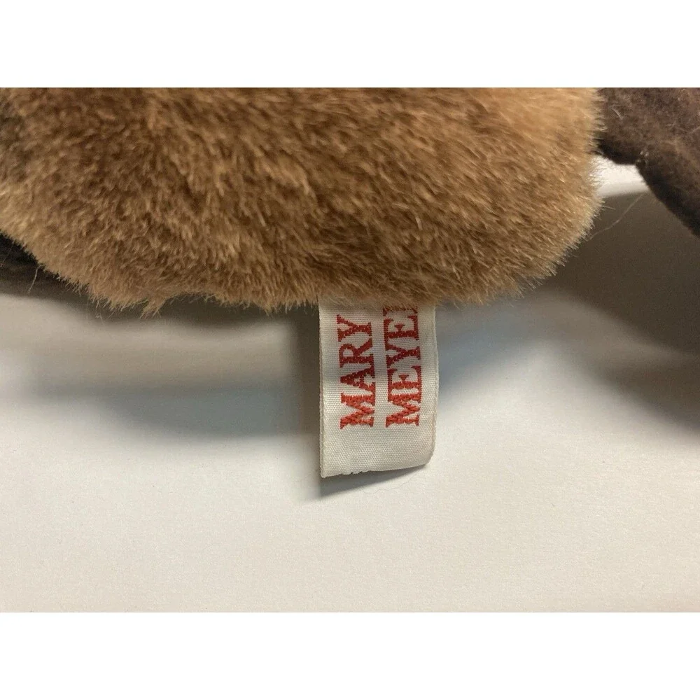 Mary Meyer Vintage 1994 Platypus Mini Beanbag Plush Stuffed Animal Brown